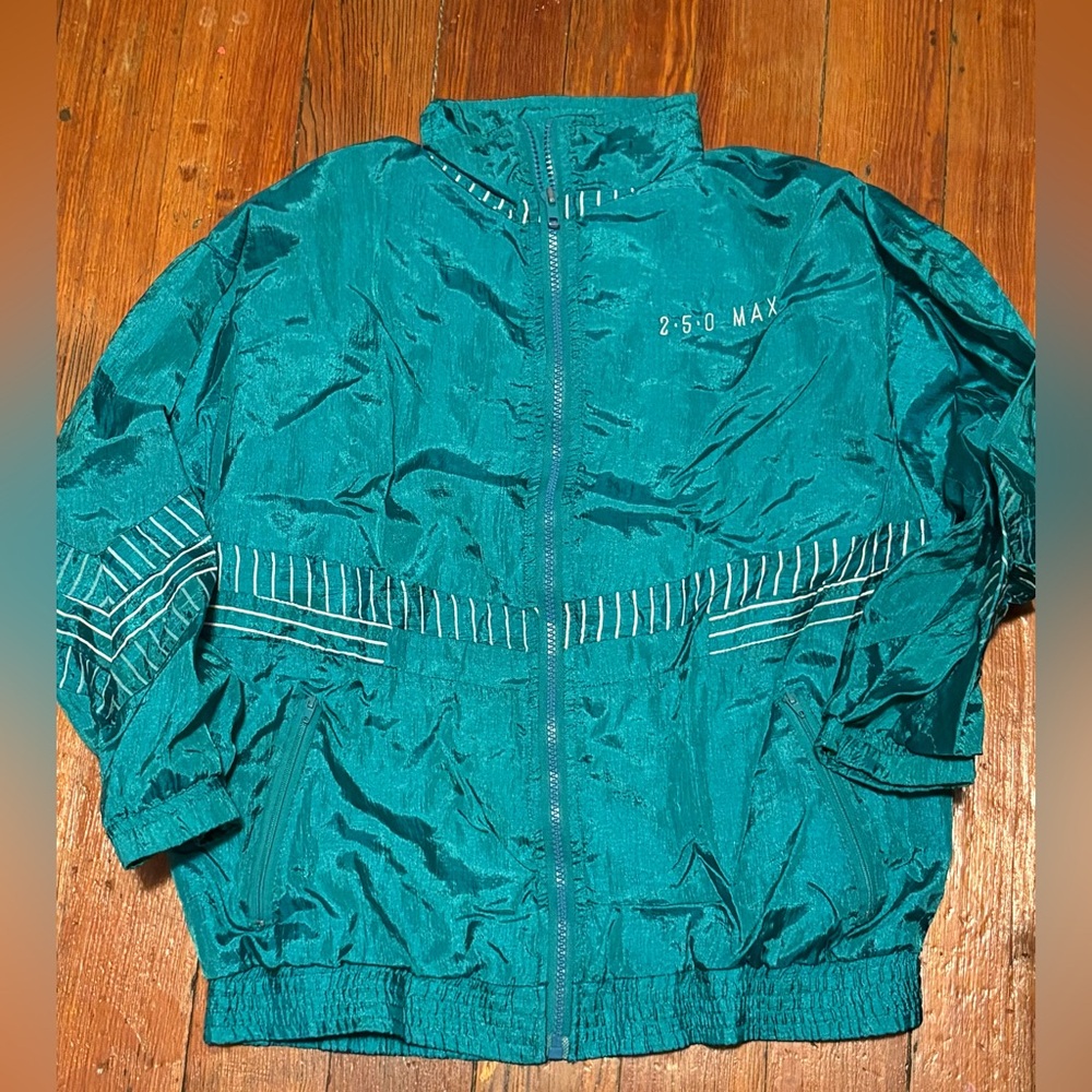 Vintage 90’s Blue 250 Max Windbreaker Jacket SZ. M